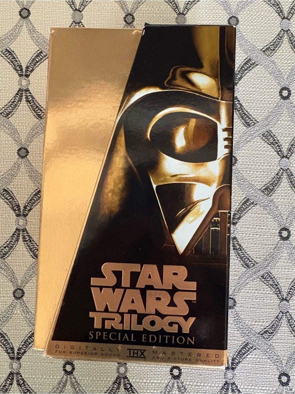 Star Wars Trilogy Special Edition Gold Media Case